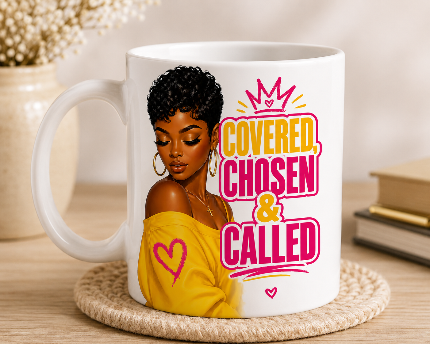 Covered Chosen & Called - UV DTF Decals (AM)