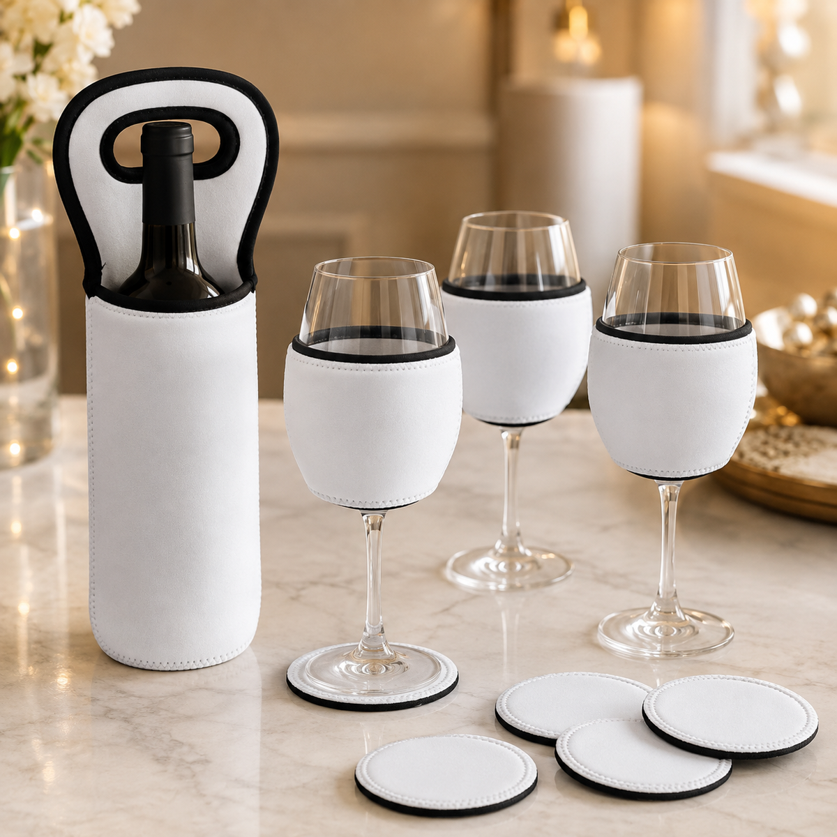 Sublimation wine set