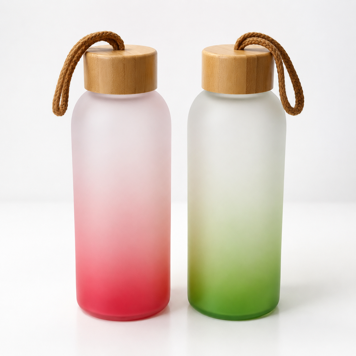 20 oz Sublimation Glass Water Bottle