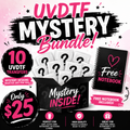UVDTF Mystery Bundle – 10 Transfers for $25 + FREE Notebook!