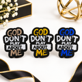 God Don’t Play About Me” Embroidered Patch