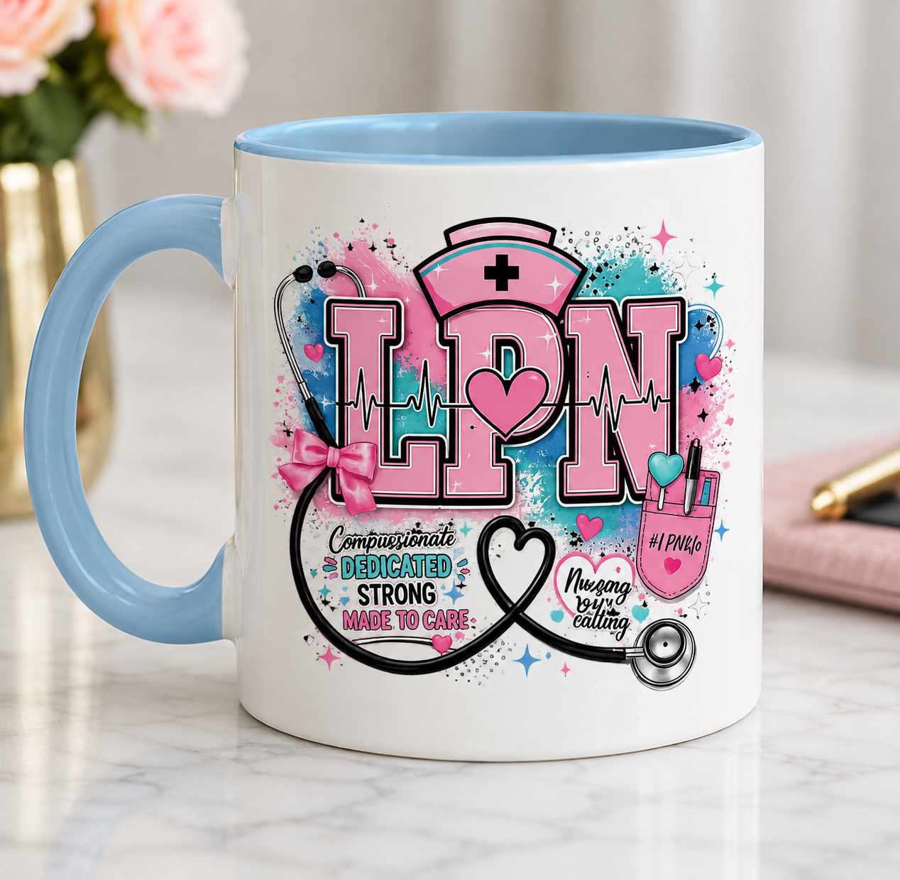 LPN Sublimation Mug Prints