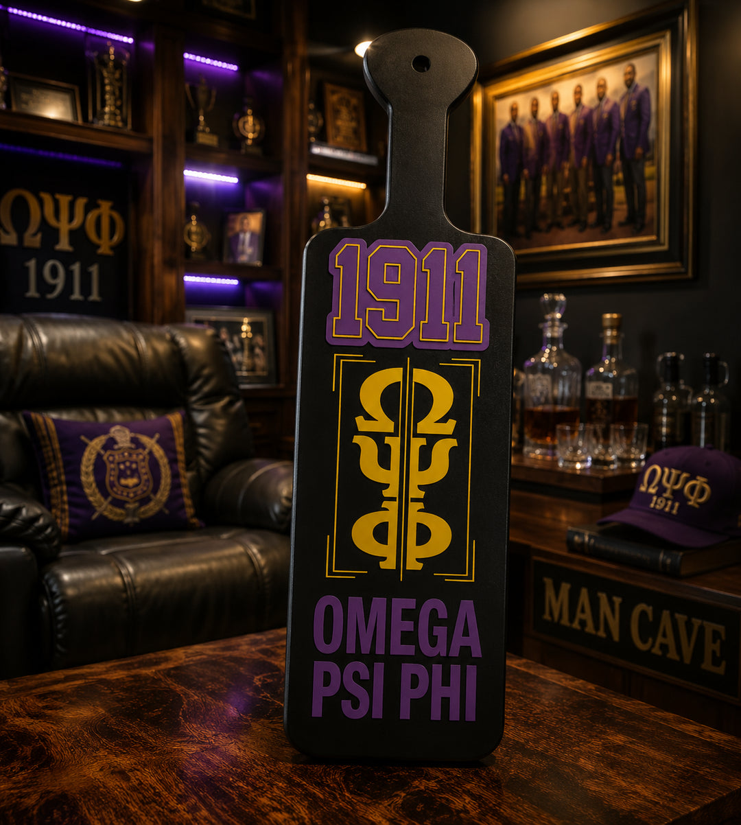 Omega Psi Phi 1911 Decorative Paddle
