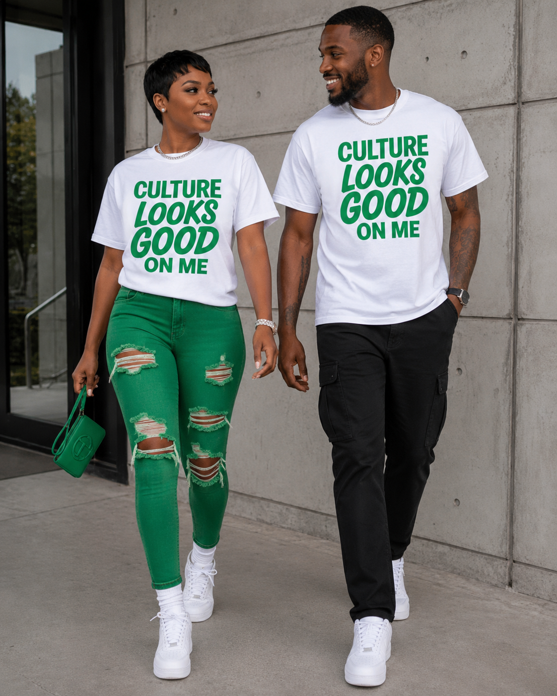 Culture Looks Good On Me- Screen Print Transfer
