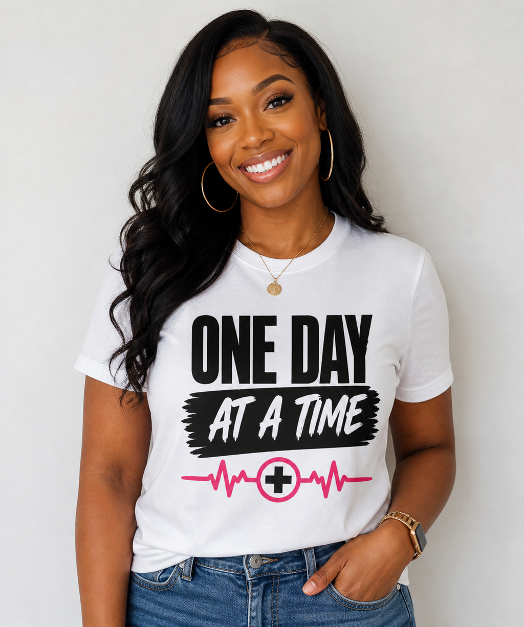 One Day At A TIME | Mental Health Awareness print 11x11
