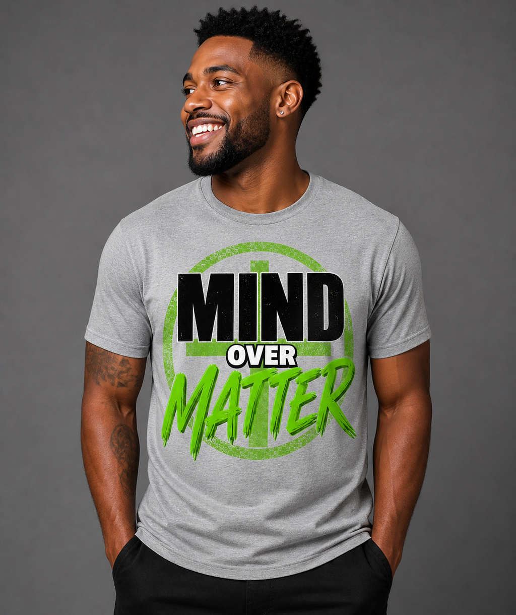 MIND OVER MATTER| Mental Health Awareness print 11x11