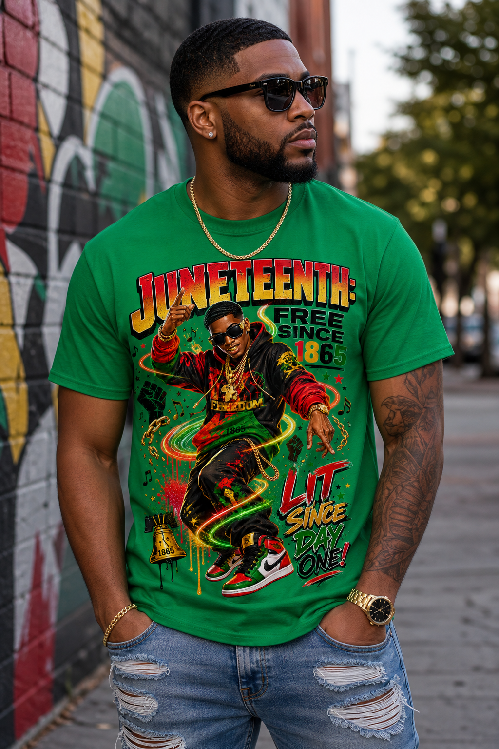Free since 1965- JUNETEENTH DTF PRINT