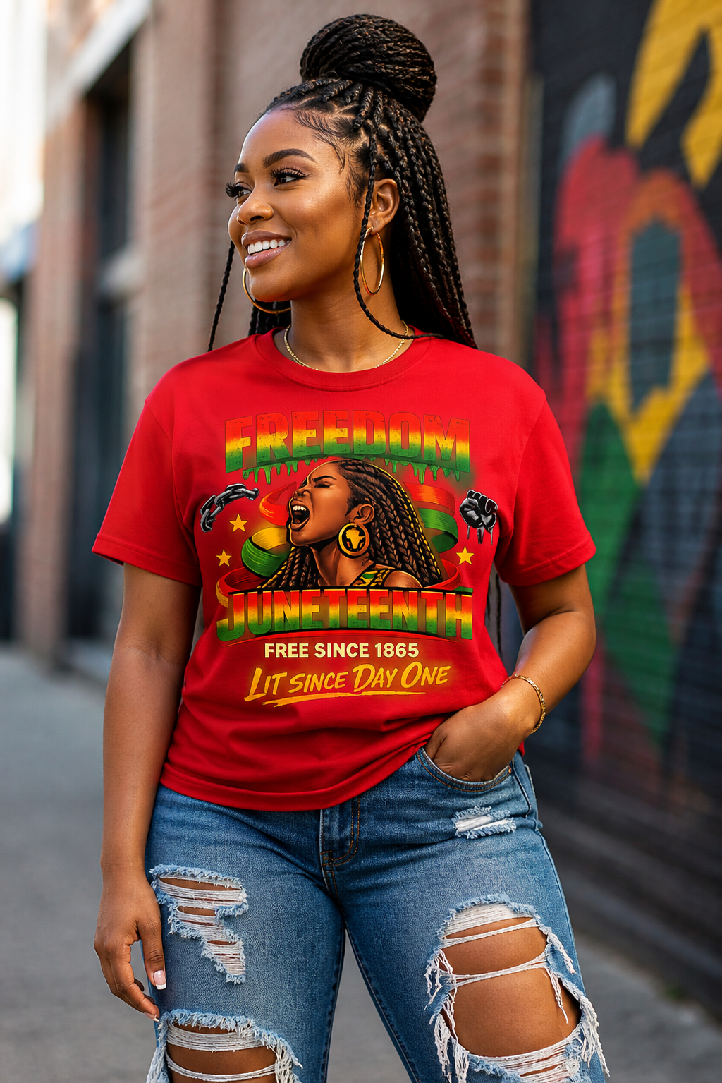 Freedom- JUNETEENTH DTF PRINT