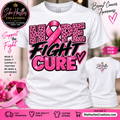 Hope • Fight • Cure Breast Cancer Awareness DTF PRINT