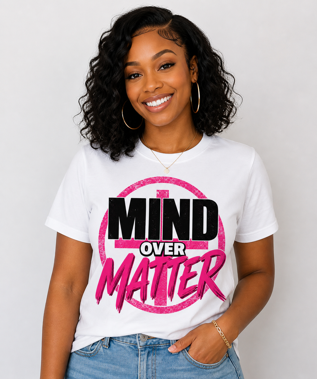 MIND OVER MATTER| Mental Health Awareness print 11x11