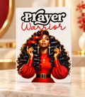 Prayer Warrior UVDTF Sticker