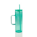 Jelly 20oz Skinny W/ Handle- Green