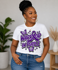 “WARRIOR IN PURPLE” DTF PRINT