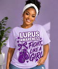 “LUPUS AWARENESS – FIGHT LIKE A GIRL DTF PRINT