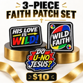 UNO FAITH PATCH SET OF 3