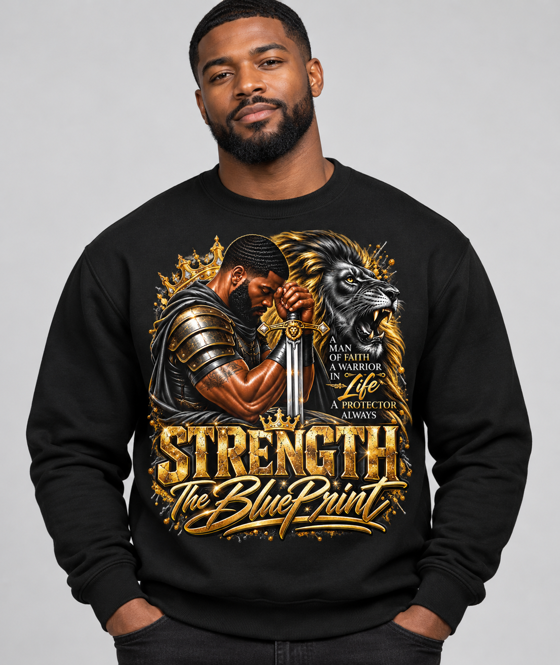 Strength The Blueprint DTF Print