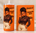 Unbothered Focused Unstoppable UVDTF Sticker