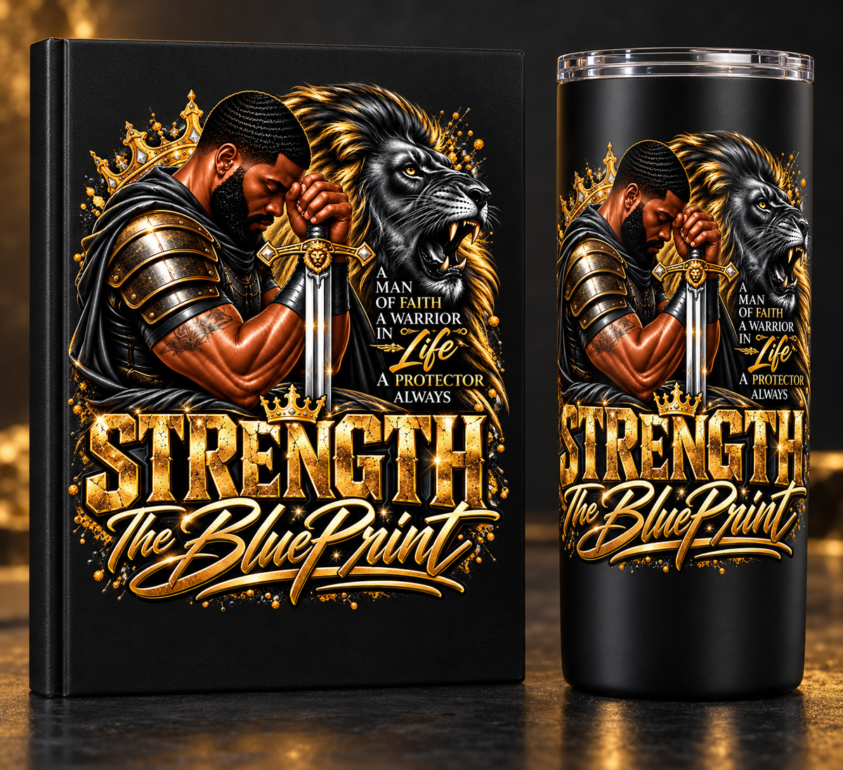 Strength The Blueprint UVDTF Sticker