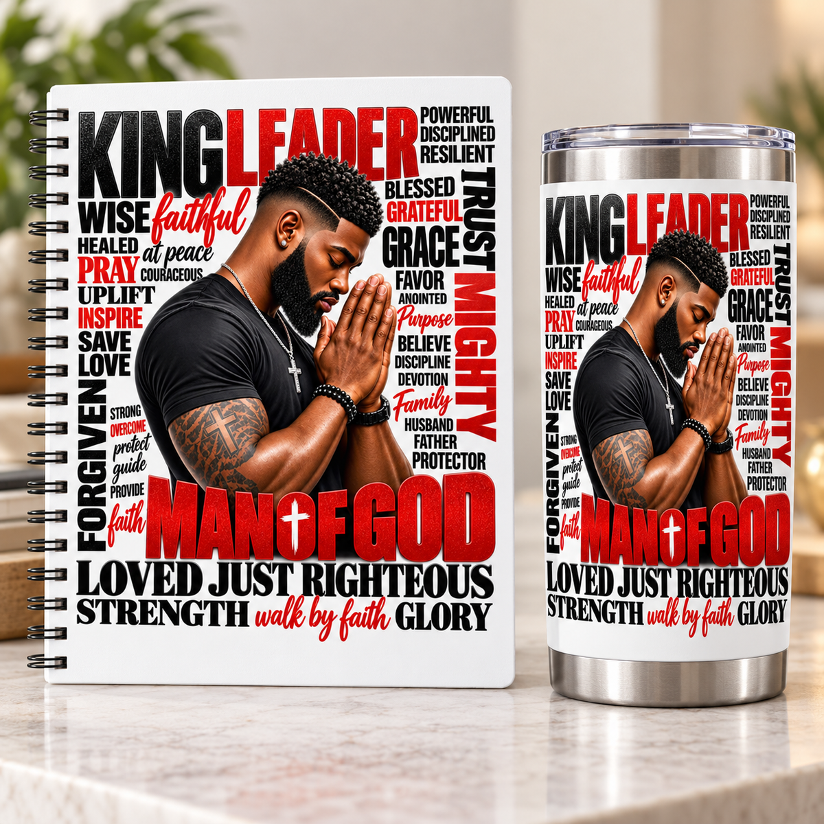 Man of God UVDTF Sticker
