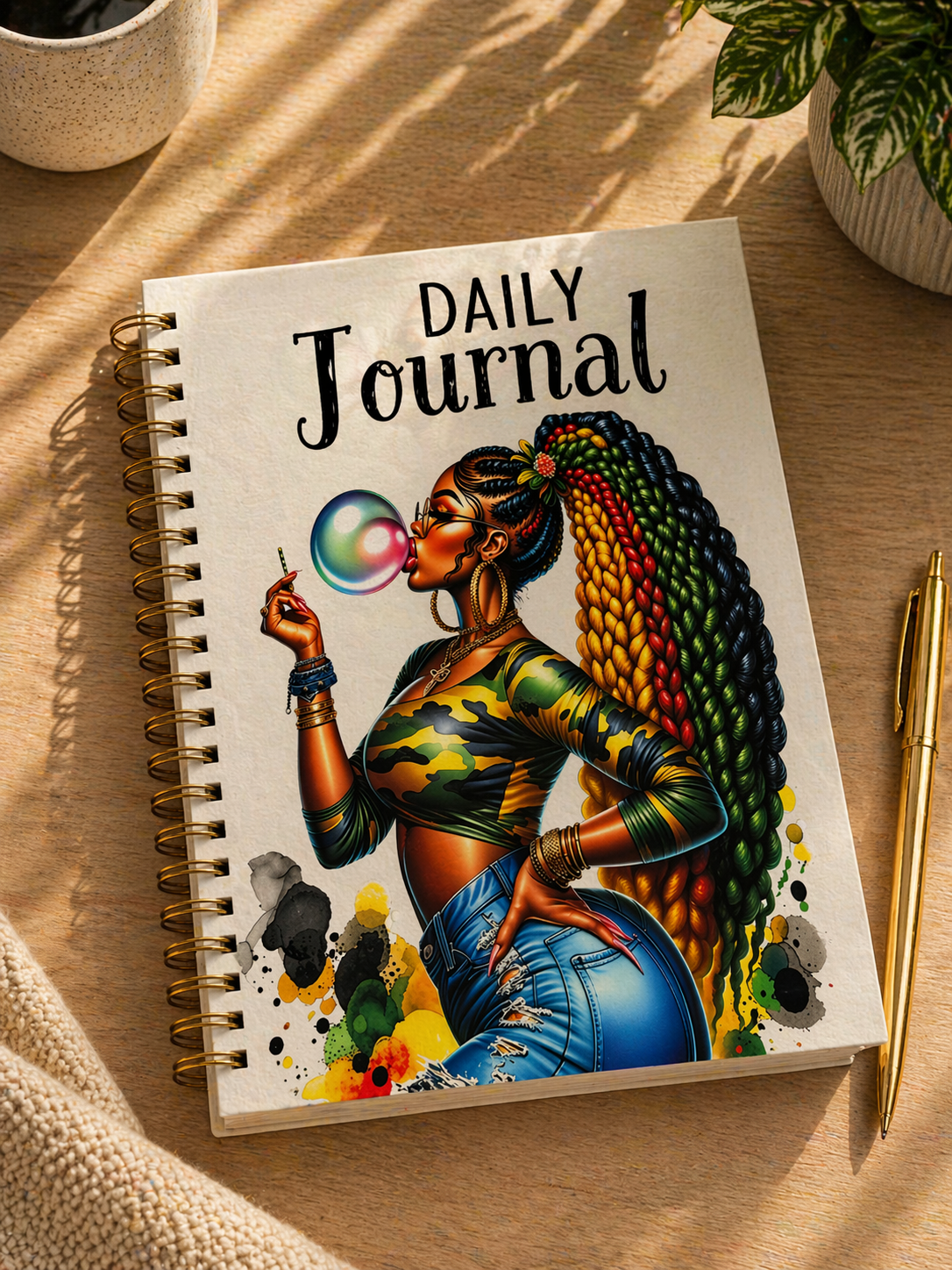 Daily Journal UVDTF Sticker