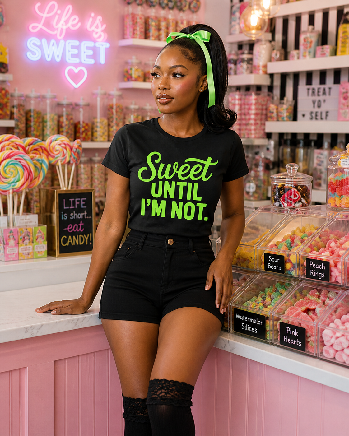 Sweet Until I'm Not- Screen Print Transfer